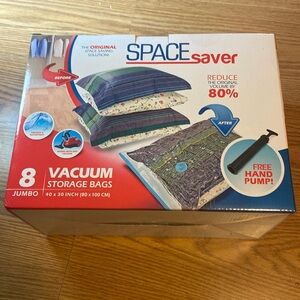 Space Saver vacuum storage bags